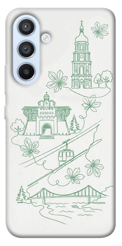 Чехол itsPrint Heart of Kyiv для Samsung Galaxy A54 5G, love ukraine, купить оптом с доставкой