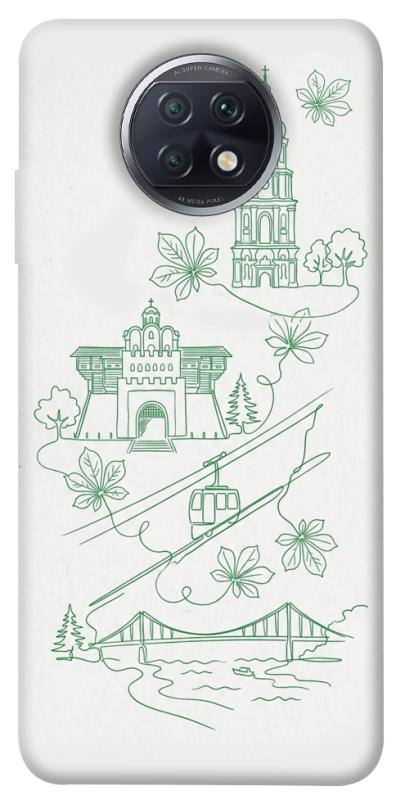 Чохол itsPrint Heart of Kyiv для Xiaomi Redmi Note 9 5G / Note 9T, love ukraine, купити оптом з доставкою