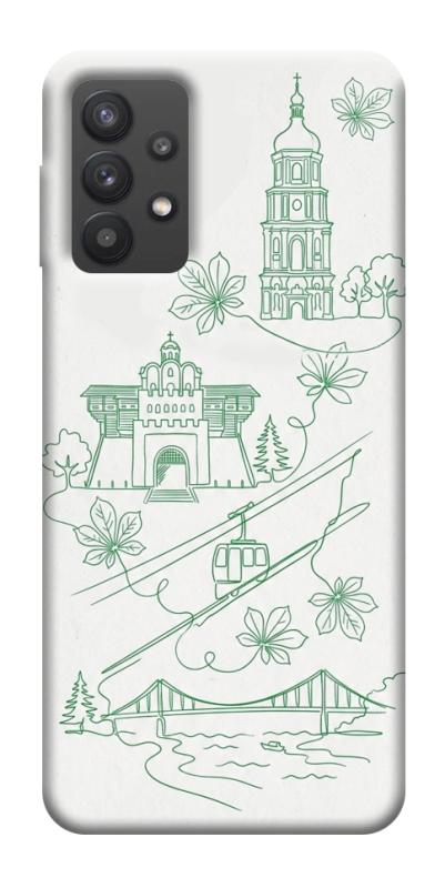 Чехол itsPrint Heart of Kyiv для Samsung Galaxy A32 (A326B) 5G, love ukraine, купить оптом с доставкой