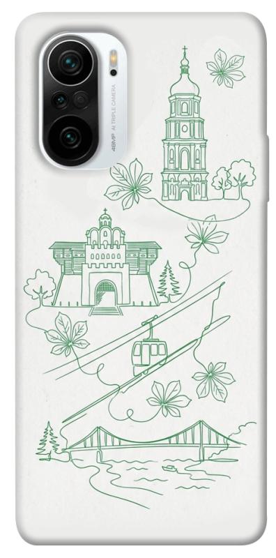 Чохол itsPrint Heart of Kyiv для Xiaomi Redmi K40 / K40 Pro / K40 Pro+ / Poco F3, love ukraine, купити оптом з доставкою