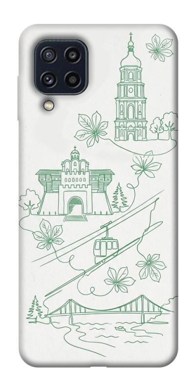 Чохол itsPrint Heart of Kyiv для Samsung Galaxy M32, love ukraine, купити оптом з доставкою