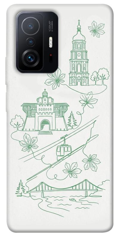 Чехол itsPrint Heart of Kyiv для Xiaomi 11T / 11T Pro, love ukraine, купить оптом с доставкой
