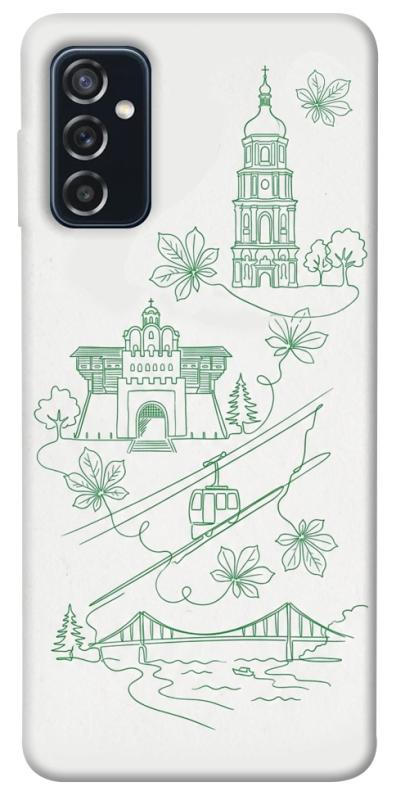Чохол itsPrint Heart of Kyiv для Samsung Galaxy M52, love ukraine, купити оптом з доставкою