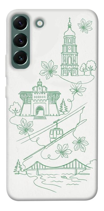 Чехол itsPrint Heart of Kyiv для Samsung Galaxy S22+, love ukraine, купить оптом с доставкой