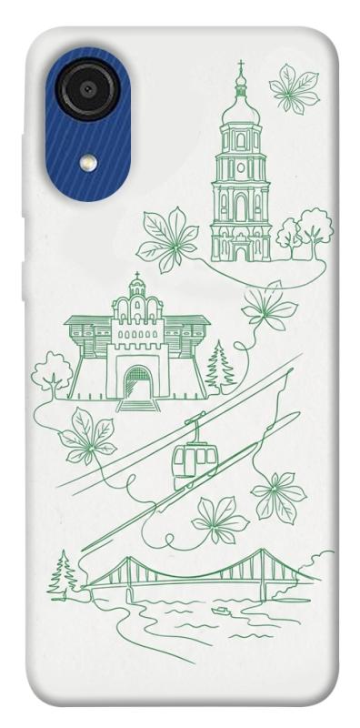Чохол itsPrint Heart of Kyiv для Samsung Galaxy A03 Core, love ukraine, купити оптом з доставкою