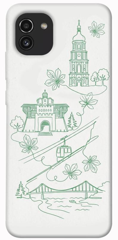 Чехол itsPrint Heart of Kyiv для Samsung Galaxy A03, love ukraine, купить оптом с доставкой