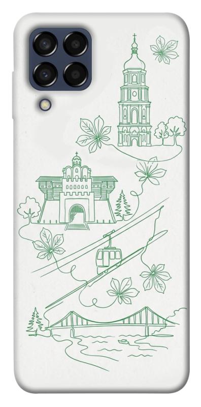 Чохол itsPrint Heart of Kyiv для Samsung Galaxy M33 5G, love ukraine, купити оптом з доставкою