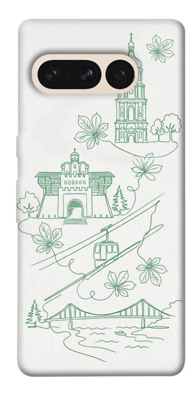 Чохол itsPrint Heart of Kyiv для Google Pixel 7 Pro, love ukraine, купити оптом з доставкою