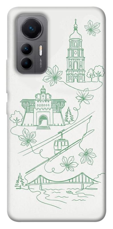Чехол itsPrint Heart of Kyiv для Xiaomi 12 Lite, love ukraine, купить оптом с доставкой