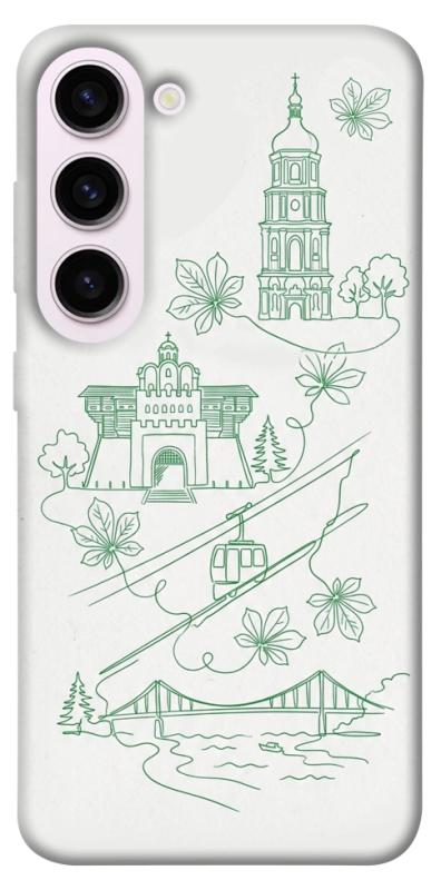 Чехол itsPrint Heart of Kyiv для Samsung Galaxy S23+, love ukraine, купить оптом с доставкой