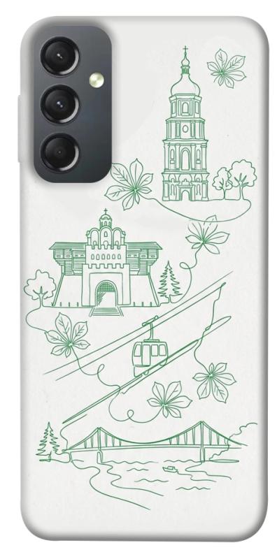 Чохол itsPrint Heart of Kyiv для Samsung Galaxy A24 4G, love ukraine, купити оптом з доставкою
