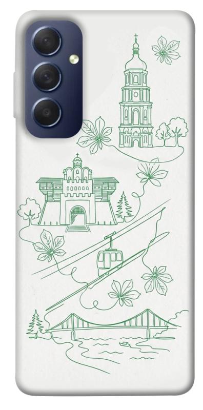 Чохол itsPrint Heart of Kyiv для Samsung Galaxy M54 5G, love ukraine, купити оптом з доставкою