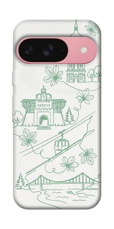 Чохол itsPrint Heart of Kyiv для Google Pixel 9, love ukraine, купити оптом з доставкою