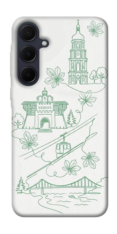 Чохол itsPrint Heart of Kyiv для Samsung Galaxy A55, love ukraine, купити оптом з доставкою