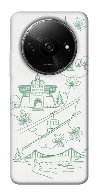 Чохол itsPrint Heart of Kyiv для Xiaomi Redmi A3, love ukraine, купити оптом з доставкою