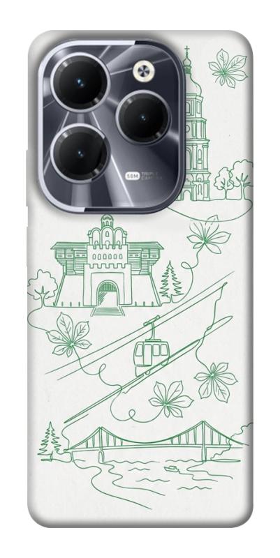 Чехол itsPrint Heart of Kyiv для Infinix Hot 40, love ukraine, купить оптом с доставкой