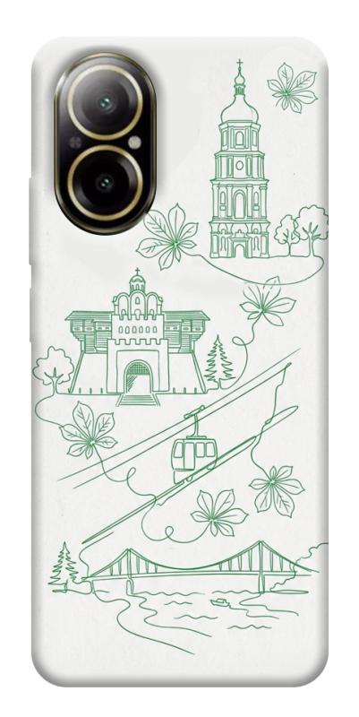 Чохол itsPrint Heart of Kyiv для Realme C67 4G, love ukraine, купити оптом з доставкою
