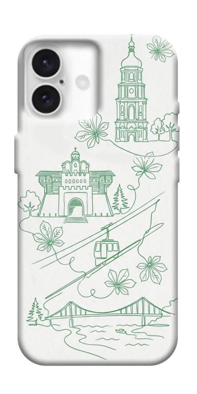 Чохол itsPrint Heart of Kyiv для Apple iPhone 16 Plus (6.7"), love ukraine, купити оптом з доставкою