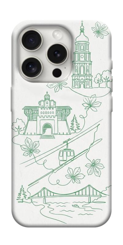 Чохол itsPrint Heart of Kyiv для Apple iPhone 16 Pro Max (6.9"), love ukraine, купити оптом з доставкою