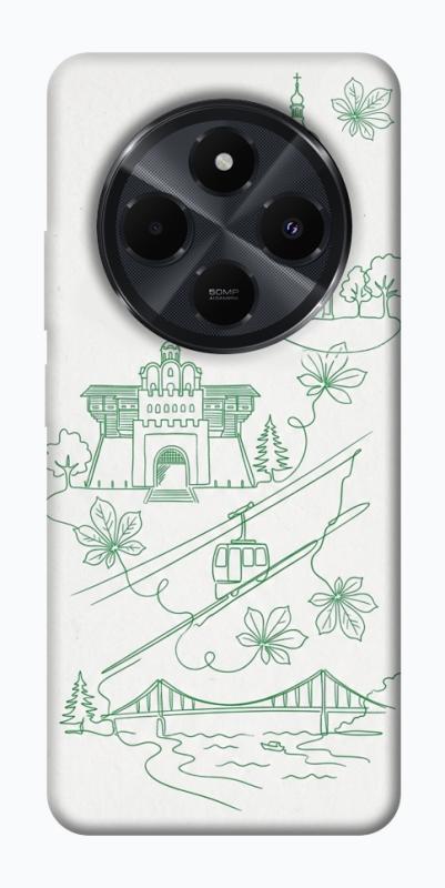 Чохол itsPrint Heart of Kyiv для Xiaomi Redmi 14C / Poco C75, love ukraine, купити оптом з доставкою