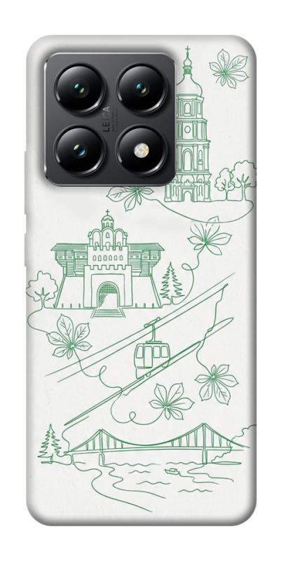 Чехол itsPrint Heart of Kyiv для Xiaomi 14T, love ukraine, купить оптом с доставкой