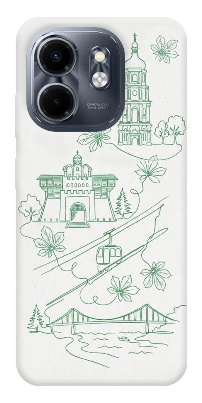 Чохол itsPrint Heart of Kyiv для Infinix Smart 9 4G / Hot 50i, love ukraine, купити оптом з доставкою