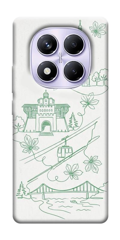 Чохол itsPrint Heart of Kyiv для Xiaomi Redmi Note 14 Pro 4G, love ukraine, купити оптом з доставкою