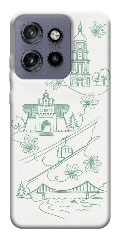 Чохол itsPrint Heart of Kyiv для Motorola Edge 50 Neo, love ukraine, купити оптом з доставкою