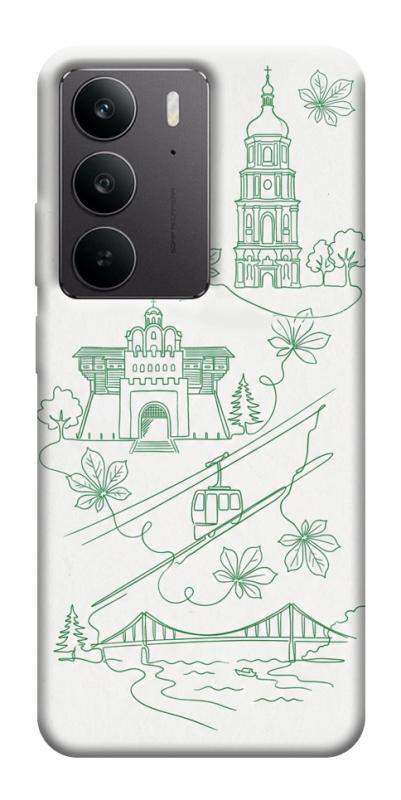 Чохол itsPrint Heart of Kyiv для Realme C75, love ukraine, купити оптом з доставкою