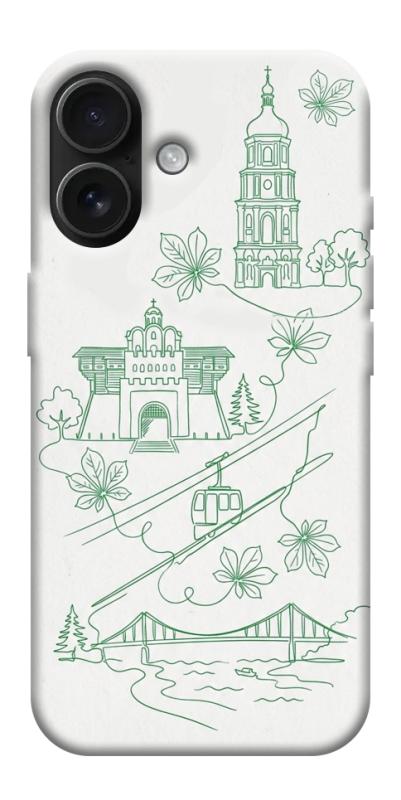 Чохол itsPrint Heart of Kyiv для Apple iPhone 17 (6.3"), love ukraine, купити оптом з доставкою