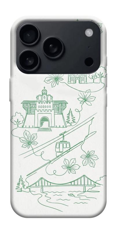 Чохол itsPrint Heart of Kyiv для Apple iPhone 17 Pro Max (6.9"), love ukraine, купити оптом з доставкою