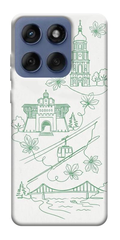 Чохол itsPrint Heart of Kyiv для Motorola Edge 60 Fusion, love ukraine, купити оптом з доставкою