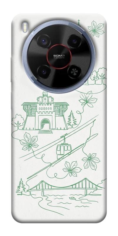 Чохол itsPrint Heart of Kyiv для ZTE Nubia V70 Max, love ukraine, купити оптом з доставкою