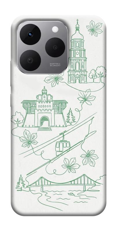 Чохол itsPrint Heart of Kyiv для Realme 15T, love ukraine, купити оптом з доставкою