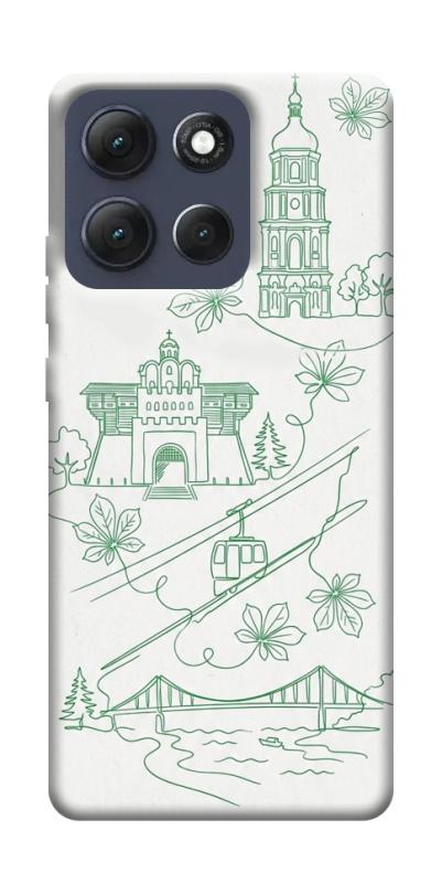 Чохол itsPrint Heart of Kyiv для Motorola Moto G86 Power, love ukraine, купити оптом з доставкою