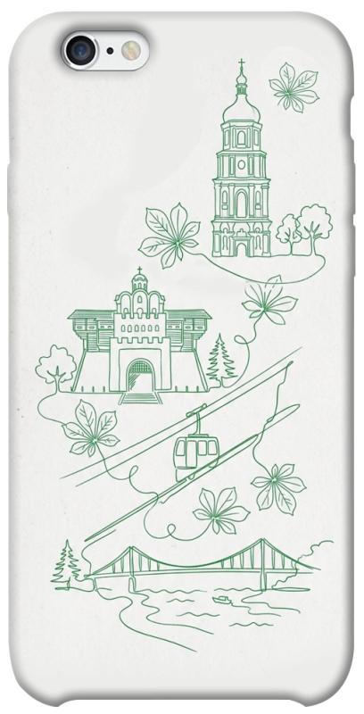 Чохол itsPrint Heart of Kyiv для Apple iPhone 6/6s (4.7"), love ukraine, купити оптом з доставкою