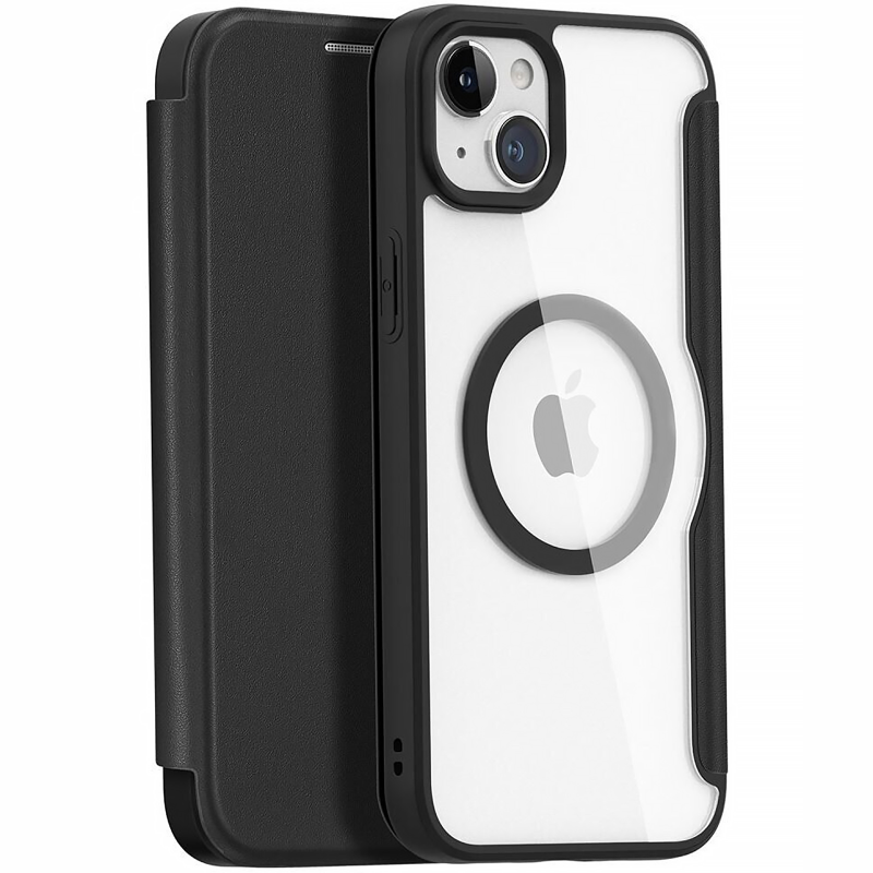 Чехол-книжка Dux Ducis Skin X Pro with Magnetic Fit для Apple iPhone 15 (6.1"), Black, TPU+PC, купить оптом с доставкой