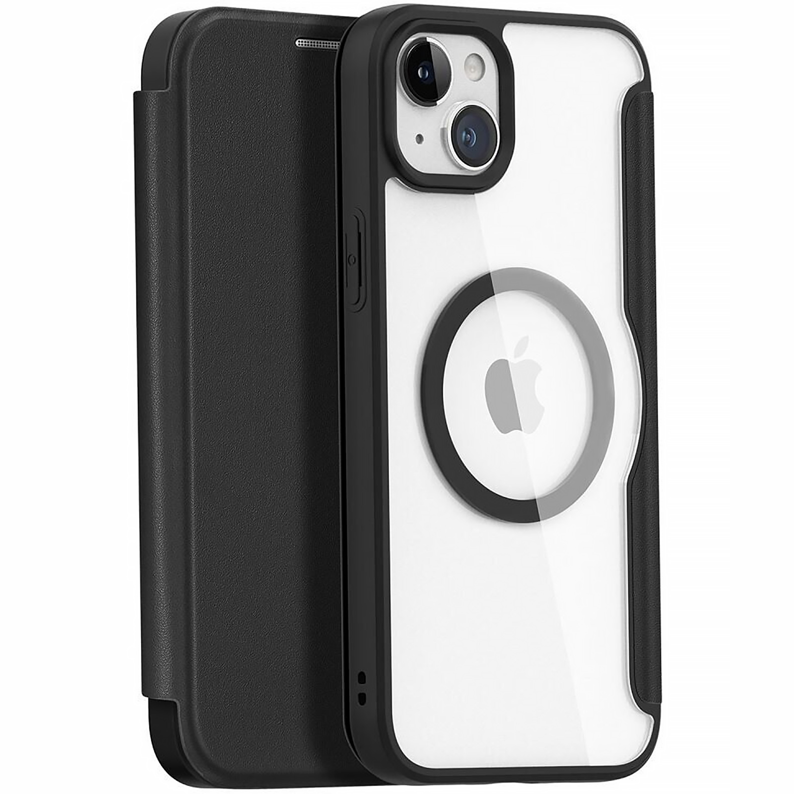 Чехол-книжка Dux Ducis Skin X Pro with Magnetic Fit для Apple iPhone 15 (6.1"), Black, TPU+PC, купить оптом с доставкой