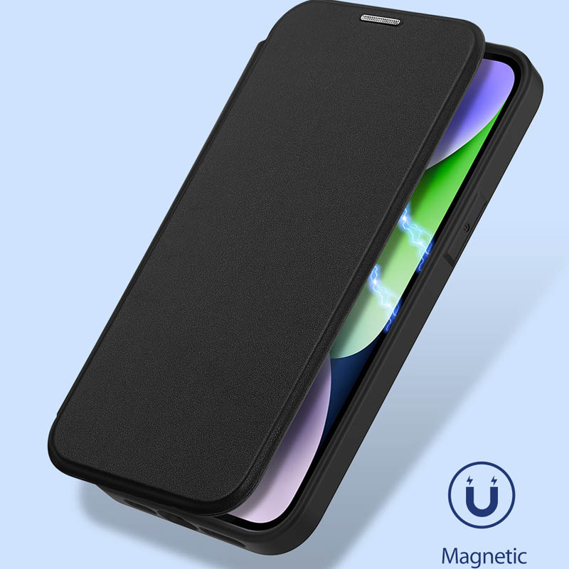 Чехол-книжка Dux Ducis Skin X Pro with Magnetic Fit для Apple iPhone 15 (6.1"), Black 4, TPU+PC, купить оптом с доставкой