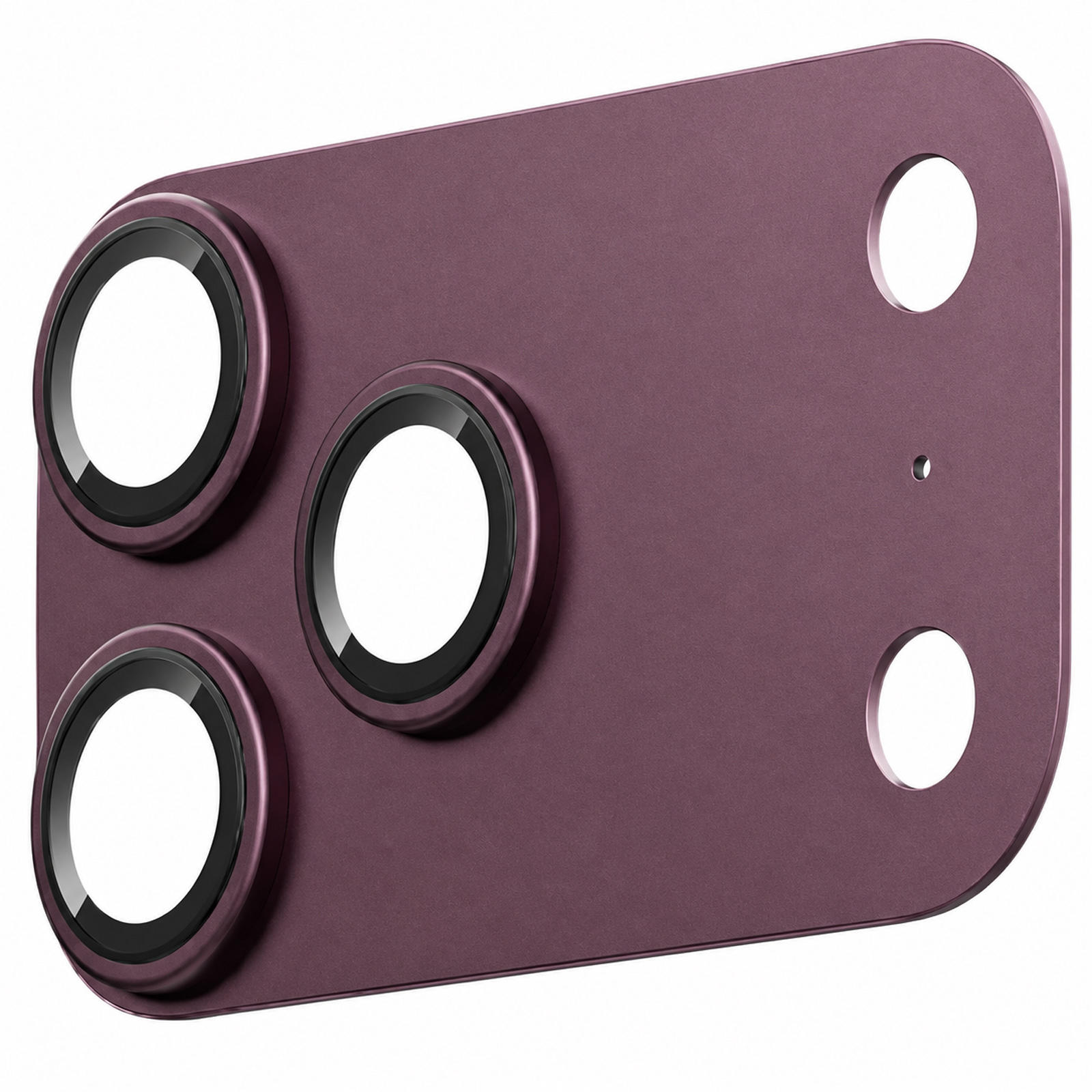 Защитное стекло BlueO Metal Block на камеру для Apple iPhone 18 Pro Max (6.9"), Бордовый / Deep Cherry, купить оптом с доставкой