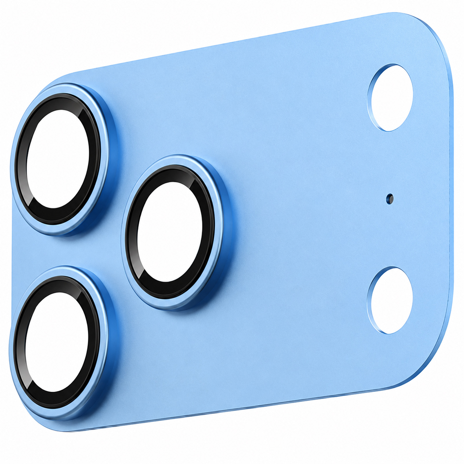 Защитное стекло BlueO Metal Block на камеру для Apple iPhone 18 Pro Max (6.9"), Голубой / Sky Blue, купить оптом с доставкой