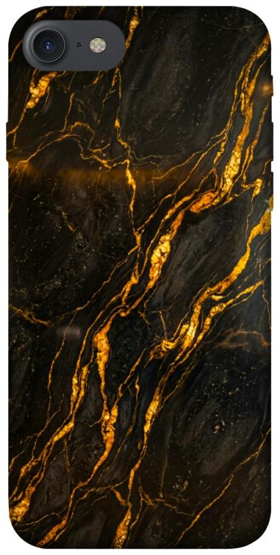 Чехол itsPrint Black gold для Apple iPhone 7 / 8 (4.7"), мрамор, купить оптом с доставкой
