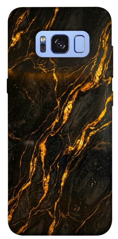 Чохол itsPrint Black gold для Samsung G950 Galaxy S8, мармур, купити оптом з доставкою