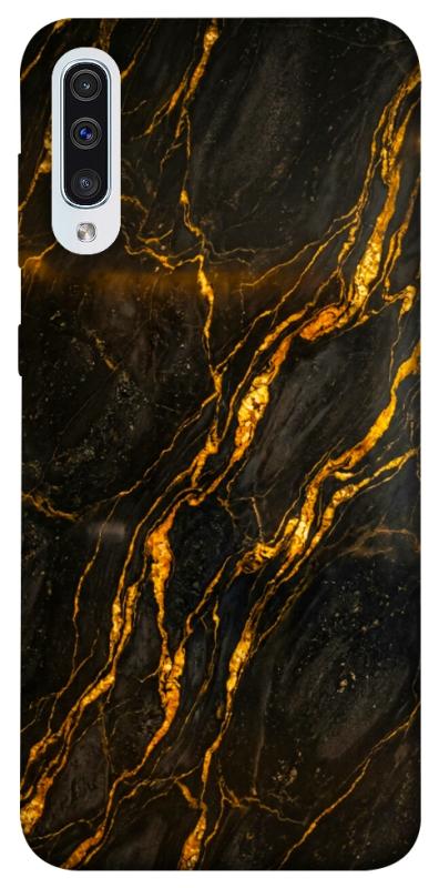 Чохол itsPrint Black gold для Samsung Galaxy A50 (A505F) / A50s / A30s, мармур, купити оптом з доставкою