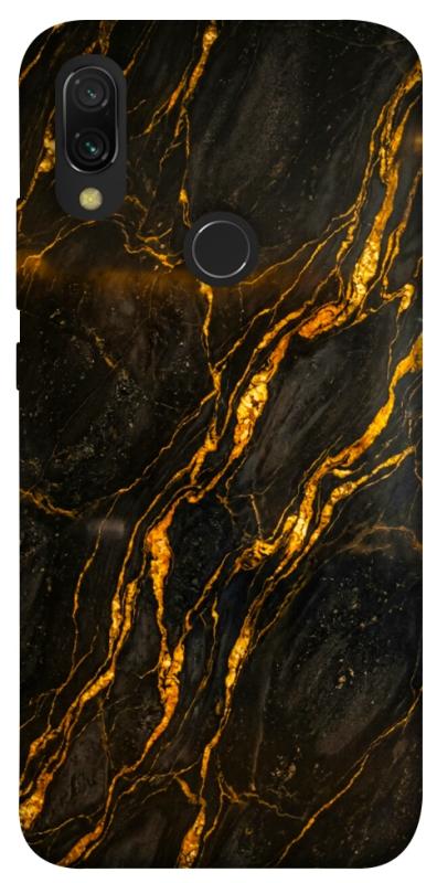 Чохол itsPrint Black gold для Xiaomi Redmi 7, мармур, купити оптом з доставкою