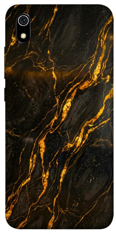 Чохол itsPrint Black gold для Xiaomi Redmi 7A, мармур, купити оптом з доставкою