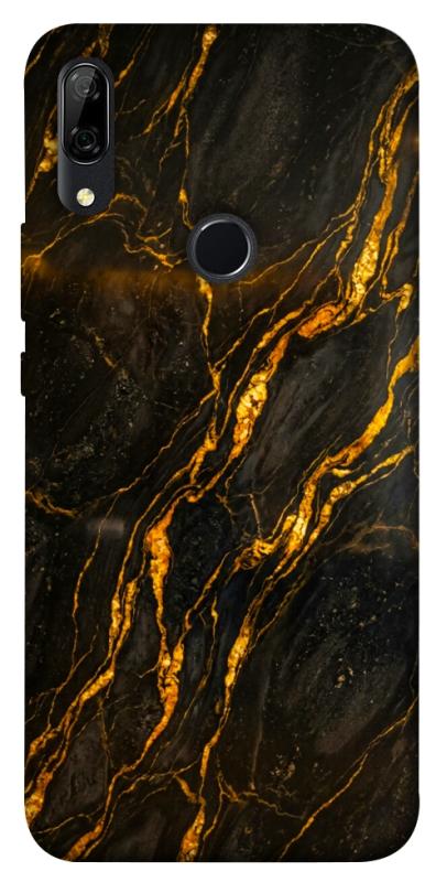 Чехол itsPrint Black gold для Huawei P Smart Z, мрамор, купить оптом с доставкой