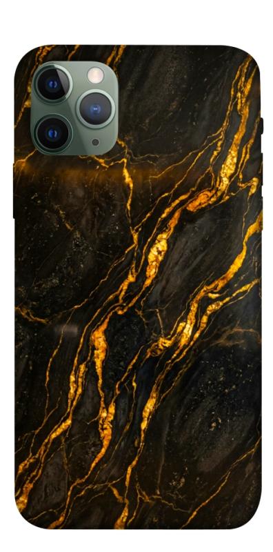 Чохол itsPrint Black gold для Apple iPhone 11 Pro (5.8"), мармур, купити оптом з доставкою