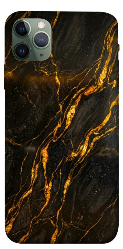 Чохол itsPrint Black gold для Apple iPhone 11 Pro Max (6.5"), мармур, купити оптом з доставкою