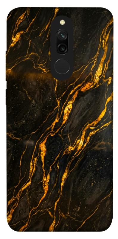 Чохол itsPrint Black gold для Xiaomi Redmi 8, мармур, купити оптом з доставкою